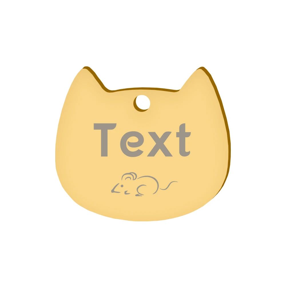 Personalized Stainless Steel Pet ID Tag With Engraving 17