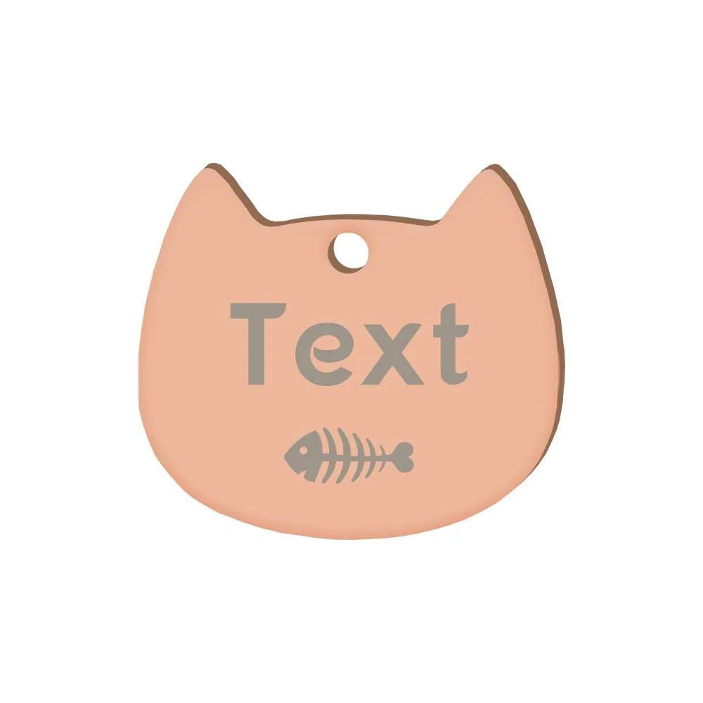 Personalized Stainless Steel Pet ID Tag With Engraving 25