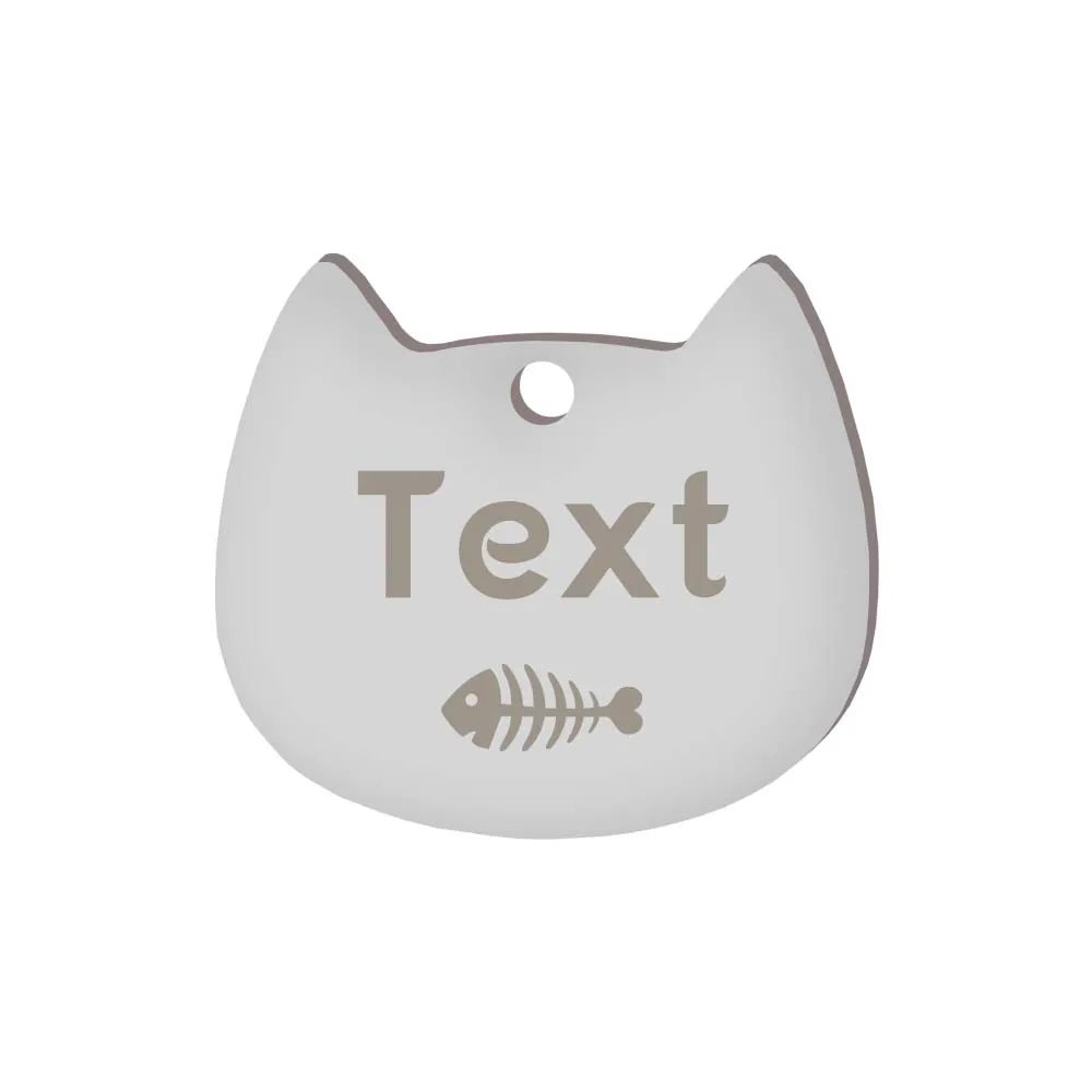 Personalized Stainless Steel Pet ID Tag With Engraving 10