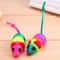 5 Piece Plush Mouse Cat Toy Set With Squeaker 5