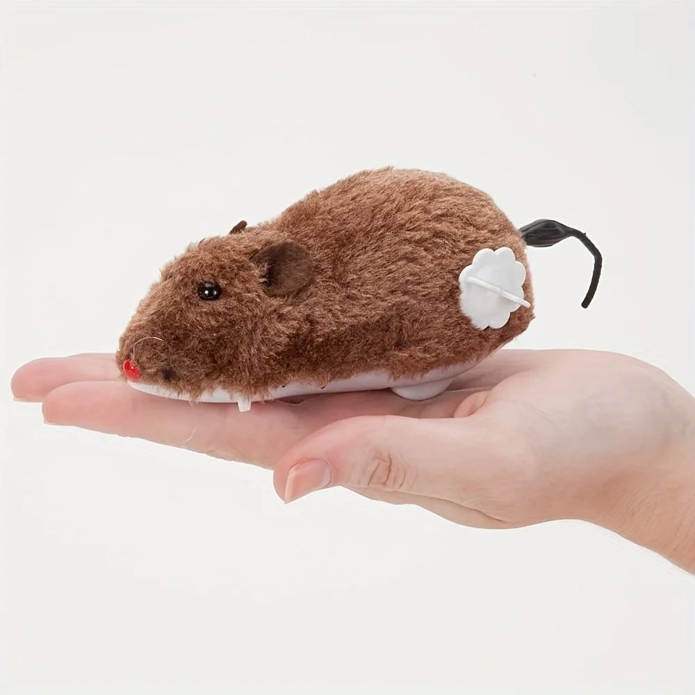 4 Piece Self Moving Mechanical Mouse Cat Toy Set 6
