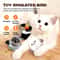 USB Rechargeable Chirping Bird Interactive Cat Toy 1