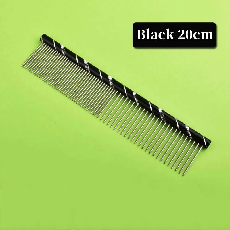 Stainless Steel Pet Grooming Comb 17