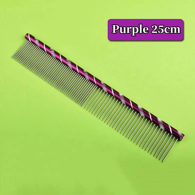 Stainless Steel Pet Grooming Comb 8