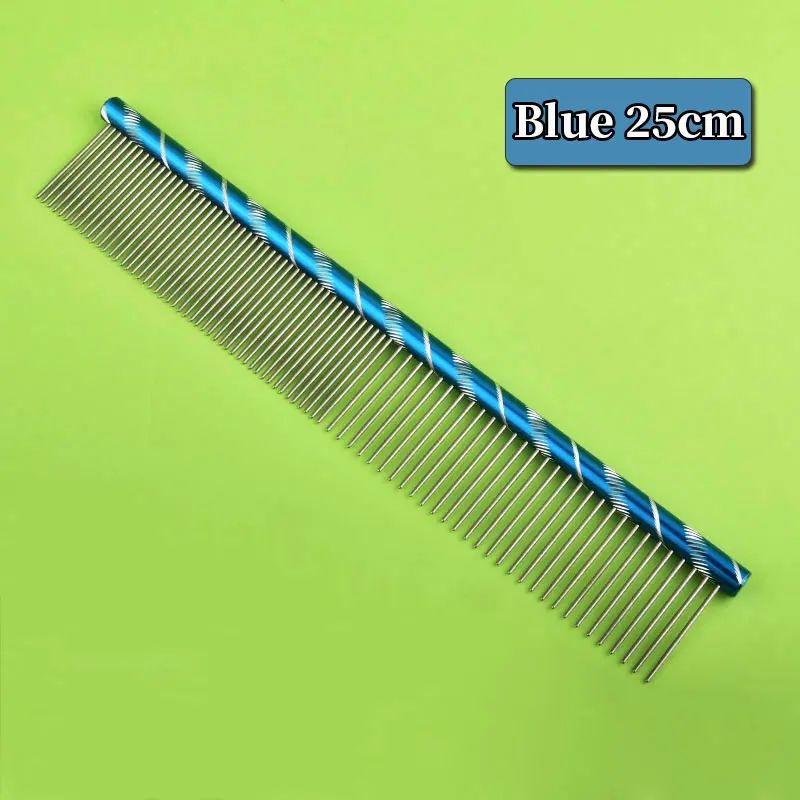 Stainless Steel Pet Grooming Comb 9