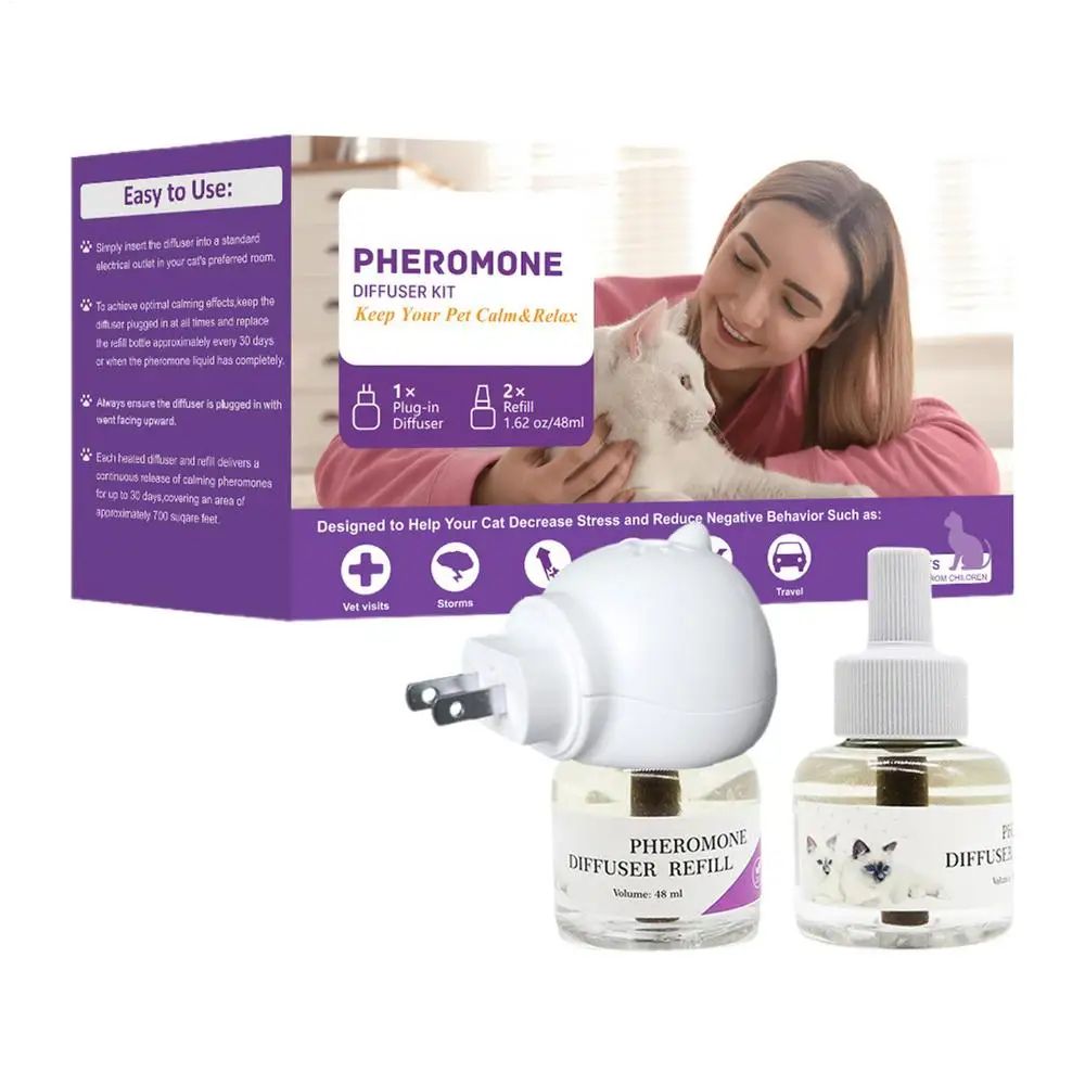 Long Lasting Calming Cat Pheromone Diffuser 11