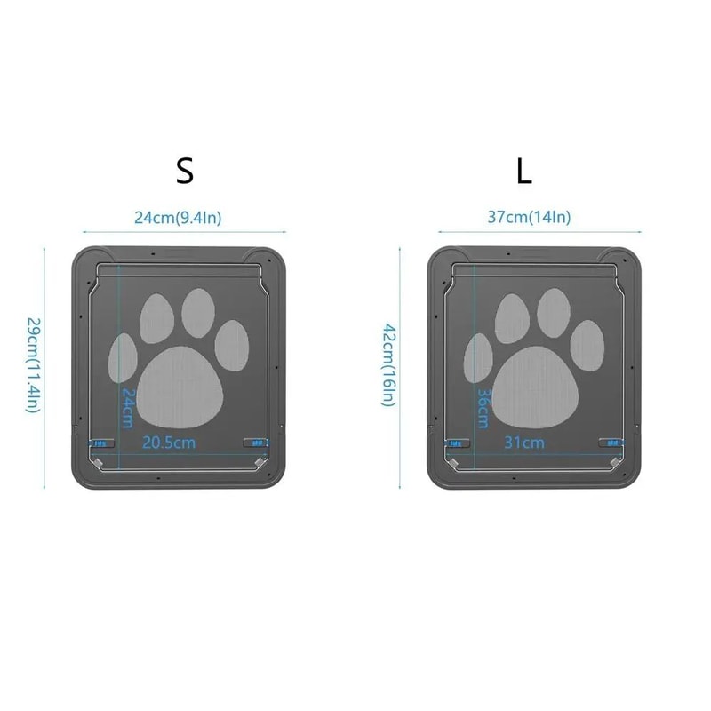 Magnetic Lockable Pet Screen Door 5