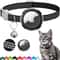 Breakaway Reflective AirTag Cat Collar With Bell 0