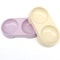 Eco Friendly Wheat Straw Double Pet Feeding Bowl 2
