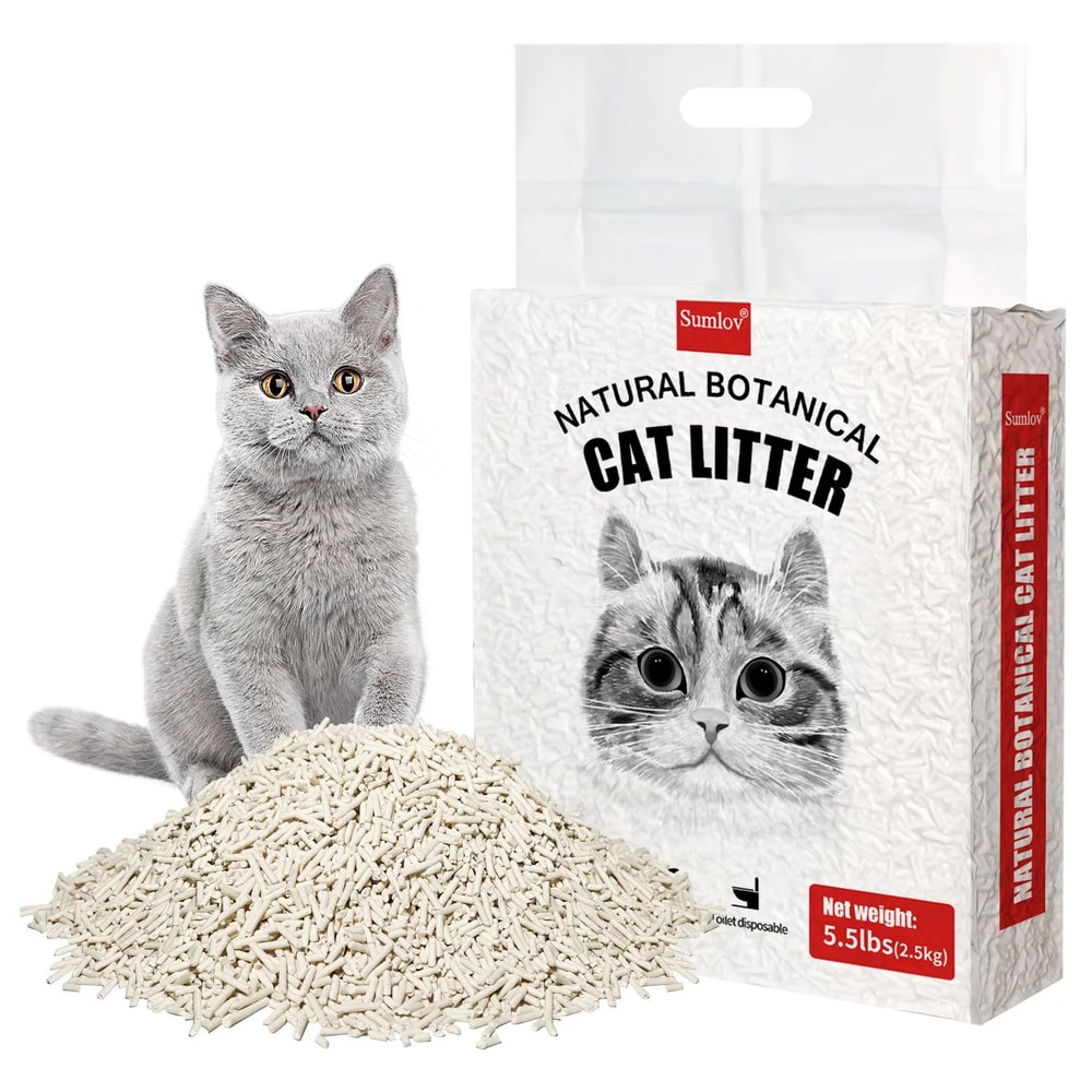 Natural Tofu Cat Litter With Odor Control 1