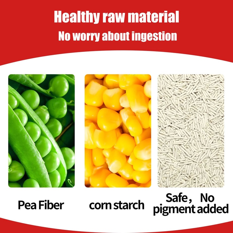 Natural Tofu Cat Litter With Odor Control 4