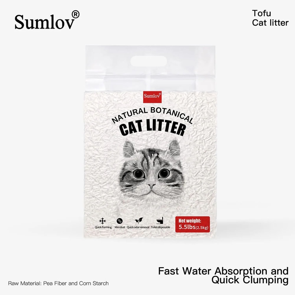 Natural Tofu Cat Litter With Odor Control 9