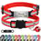 Personalized Reflective Cat Collar With Engraved ID Tag 0