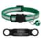 Personalized Reflective Cat Collar With Engraved ID Tag 6
