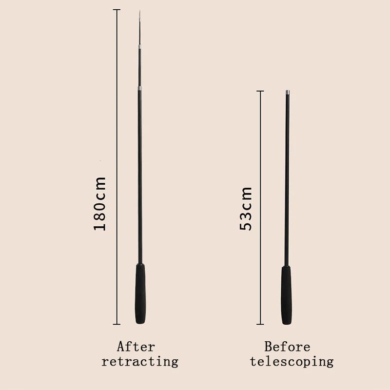 Extra Long Telescopic Feather Cat Wand Toy 4