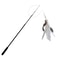 Extra Long Telescopic Feather Cat Wand Toy 5