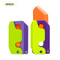 3D Printed Carrot Fidget Toy Folding Puzzle 10