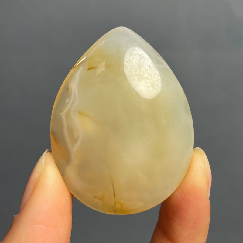 Natural Agate Crystal Pendant Healing Stone Decor 8