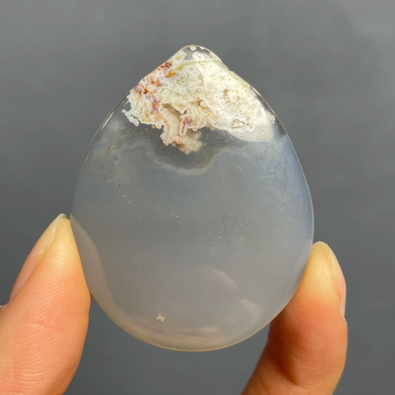 Natural Agate Crystal Pendant Healing Stone Decor 13