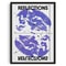 Japanese Okinawa Snake Bauhaus Canvas Wall Art 3
