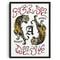 Japanese Okinawa Snake Bauhaus Canvas Wall Art 7