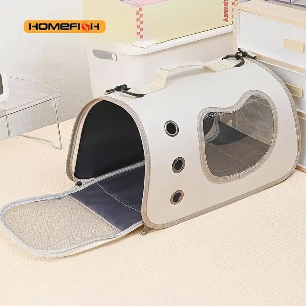 Portable Foldable Pet Carrier Shoulder Bag 1