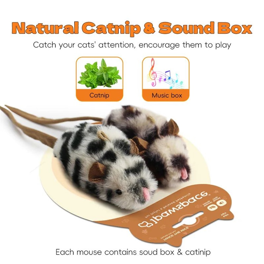 Electric Interactive Moving Mouse Cat Toy 6