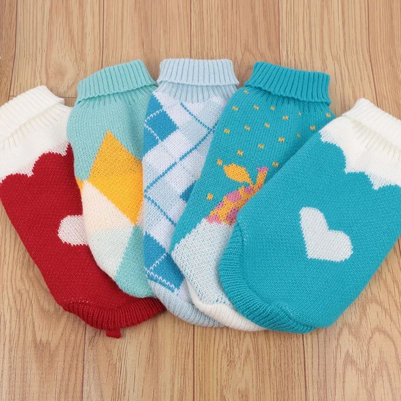 Winter Knit Sweater Vest For Cats 3