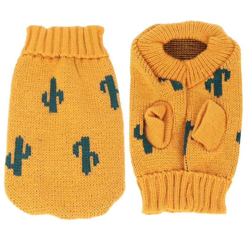 Winter Knit Sweater Vest For Cats 15