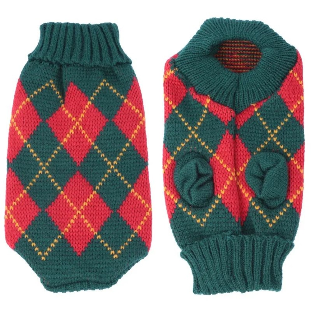 Winter Knit Sweater Vest For Cats 16