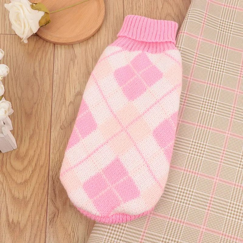 Winter Knit Sweater Vest For Cats 9