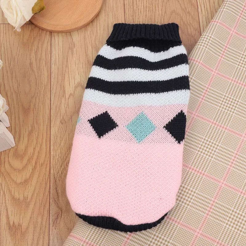 Winter Knit Sweater Vest For Cats 10