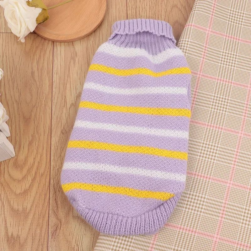 Winter Knit Sweater Vest For Cats 12
