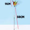 Interactive Peacock Feather Cat Wand Toy 8