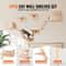 Wall Mounted Cat Shelves And Perches Set 1