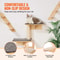 Wall Mounted Cat Shelves And Perches Set 4