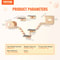 Wall Mounted Cat Shelves And Perches Set 8
