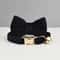Personalized Luxury Velvet Cat Collar With Bow Tie 17