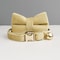 Personalized Luxury Velvet Cat Collar With Bow Tie 14