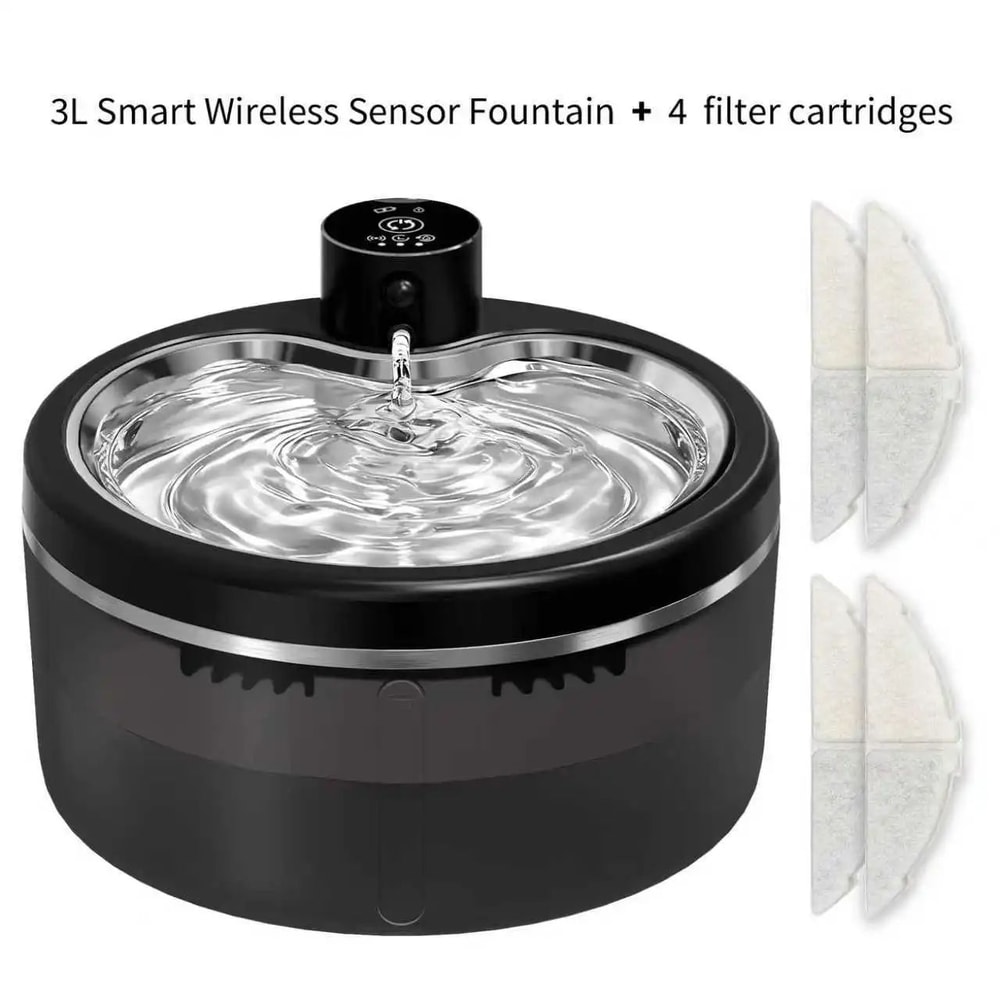 Wireless Smart Cat Water Fountain 3L 7