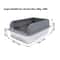 Large Stainless Steel Cat Litter Box With Lid 8
