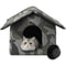 Outdoor Waterproof Cat House Warm Winter Pet Shelter 1
