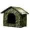 Outdoor Waterproof Cat House Warm Winter Pet Shelter 6