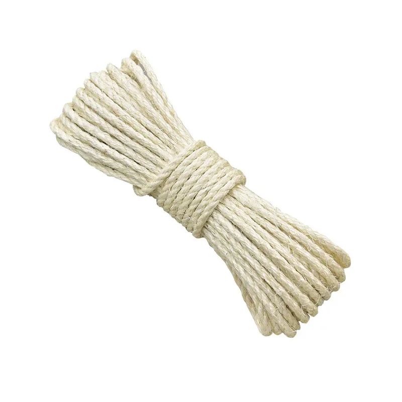 Natural Sisal Rope For Cat Scratching Posts And Cat Trees 2