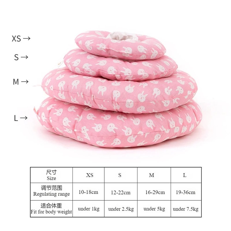 Soft Donut Recovery Collar For Cats And Small Dogs 2