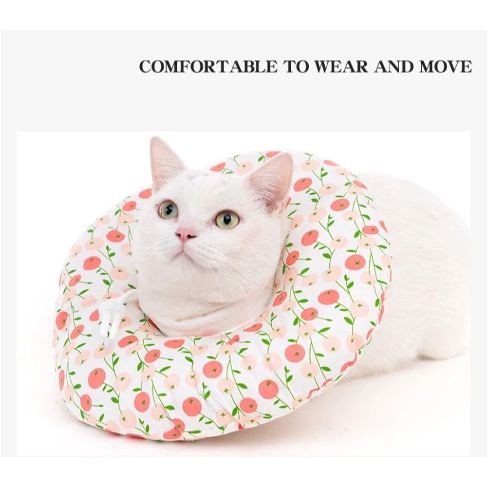Soft Donut Recovery Collar For Cats And Small Dogs 4