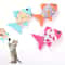 Colorful Fish Catnip Kicker Toy With Crinkle Paper 1