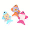 Colorful Fish Catnip Kicker Toy With Crinkle Paper 2