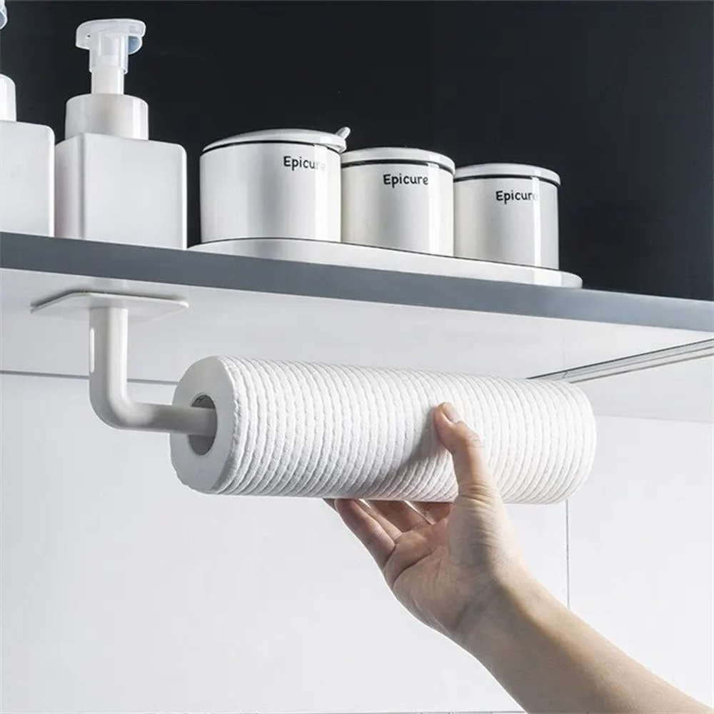 Kitchen Wall Mounted Pot Lid And Cup Holder Rack Set 0