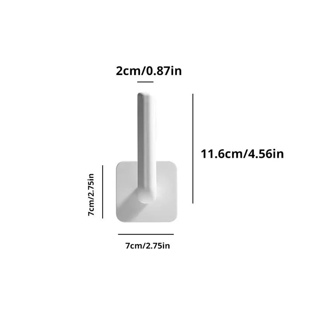 Kitchen Wall Mounted Pot Lid And Cup Holder Rack Set 5
